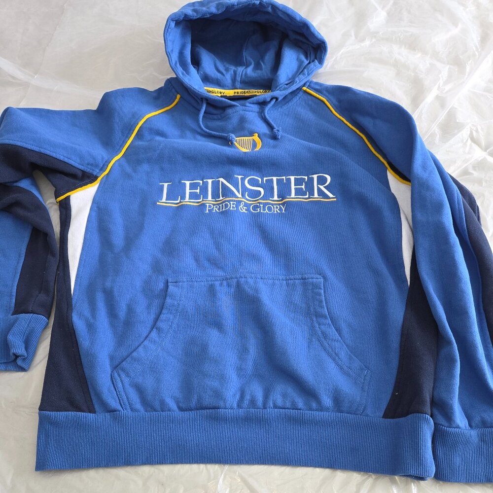 Leinster - Pride & Glory- Rugby Hoody Size Euro Medium 39-41 chest